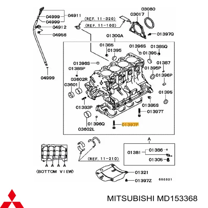 MD153368 Mitsubishi 