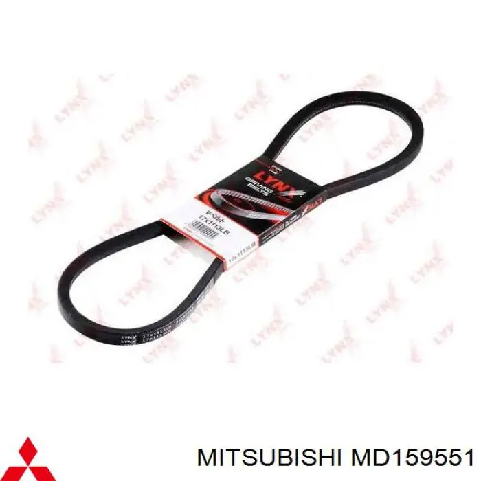 MD159551 MITSUBISHI Correa trapezoidal original y equivalente