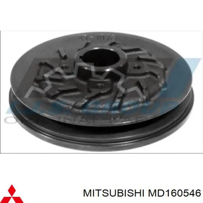 MD160546 Mitsubishi шкив коленвала