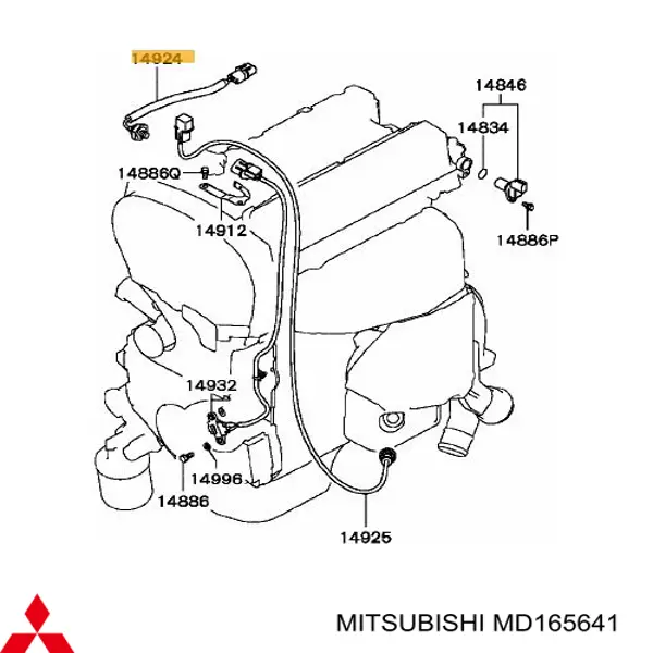 MD165641 Mitsubishi