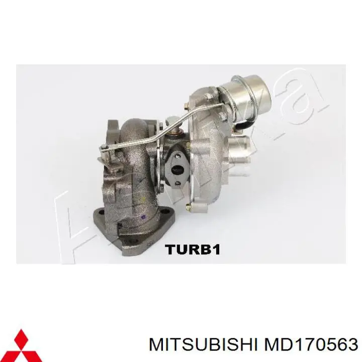MD170563 Mitsubishi турбина