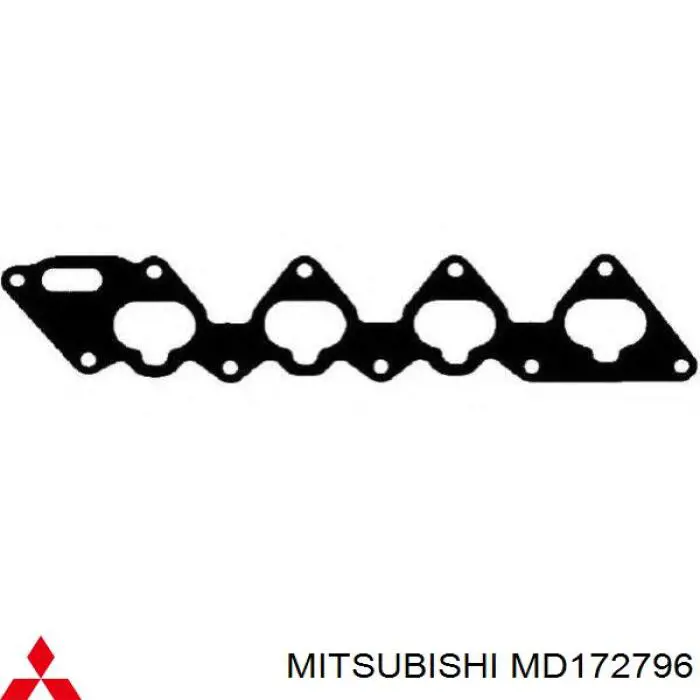 Прокладка впускного коллектора на Mitsubishi Carisma DA