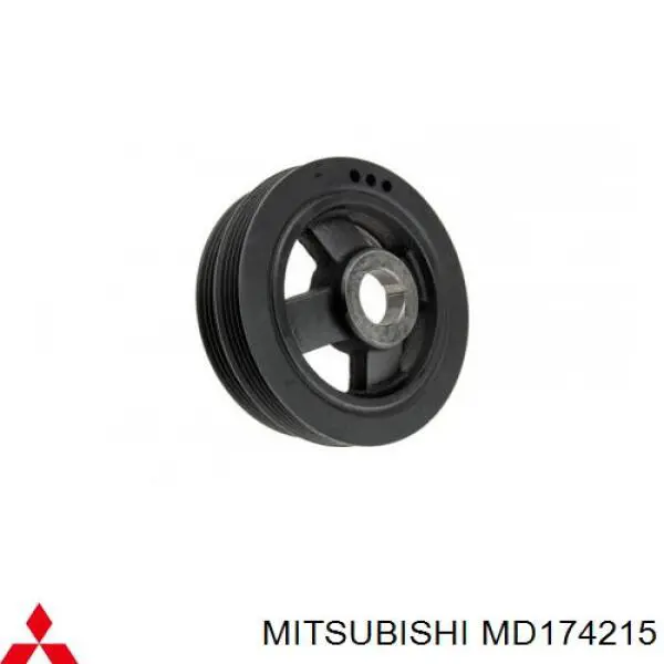 MD198424 Mitsubishi шкив коленвала