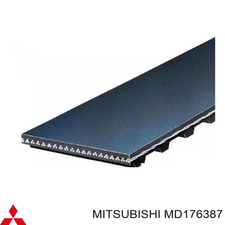 Зубчатый ремень Mitsubishi MD176387 цена, от 15.69 USD