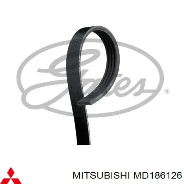 Ремень генератора MD186126 Mitsubishi