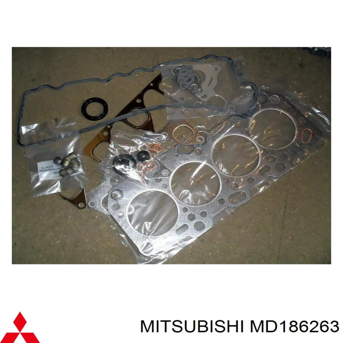 ME204149 Mitsubishi прокладка коллектора