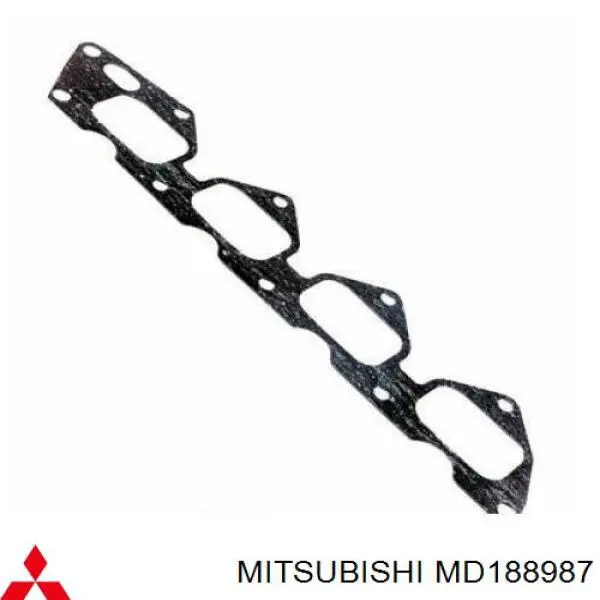 MD188987 Mitsubishi прокладка впускного коллектора