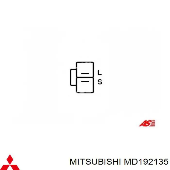 Автомобильный генератор Mitsubishi MD192135 цена, от 168.17 USD