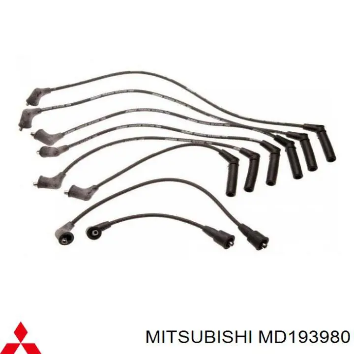 Juego de cables de encendido MD193980 Mitsubishi