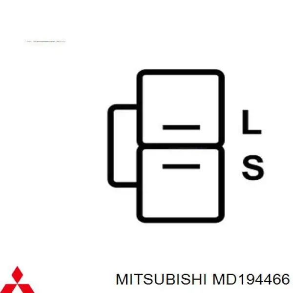 Генератор MD194466 Mitsubishi
