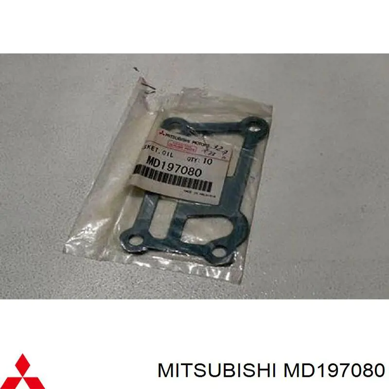 Прокладка адаптера масляного фильтра Mitsubishi MD197080