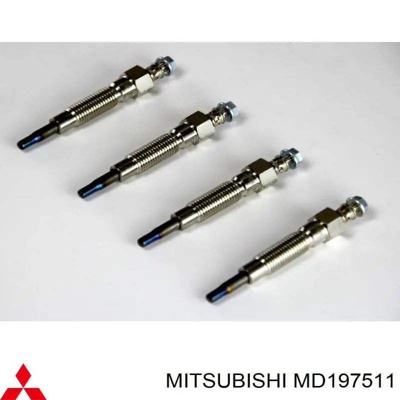 Свеча накала Mitsubishi MD197511