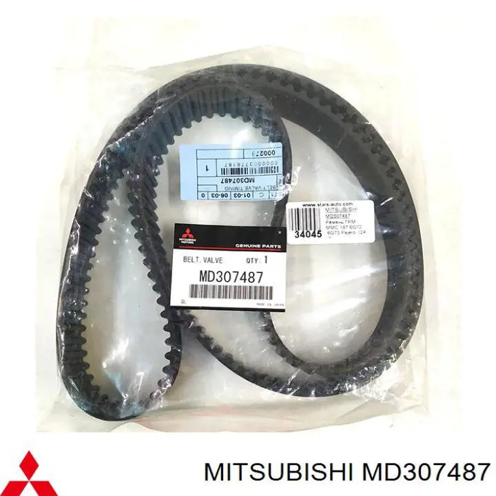 Ремень ГРМ Mitsubishi MD307487