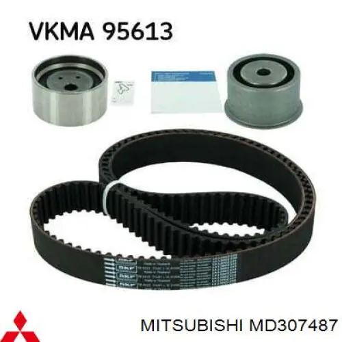 Зубчатый ремень Mitsubishi MD307487 цена, от 62.61 USD