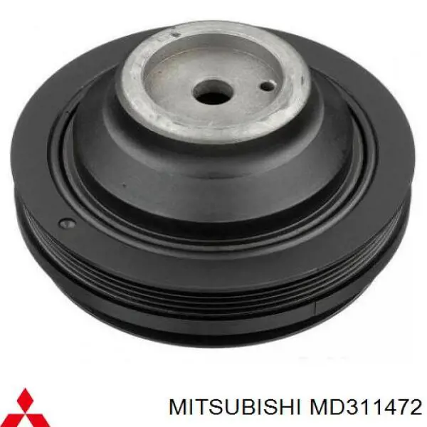 Шкив коленвала MD311472 Mitsubishi