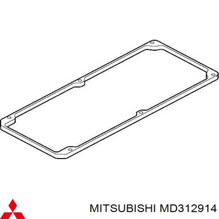 Прокладка клапанной крышки MD312914 Mitsubishi