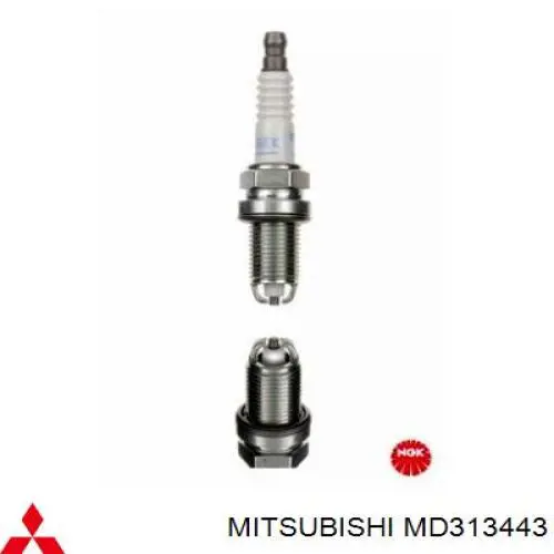 Свеча зажигания Mitsubishi MD313443 цена, от 10.96 USD