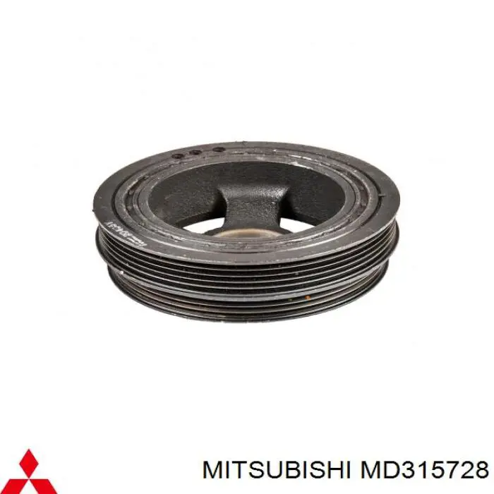 MD315728 Mitsubishi Шкив коленчатого вала