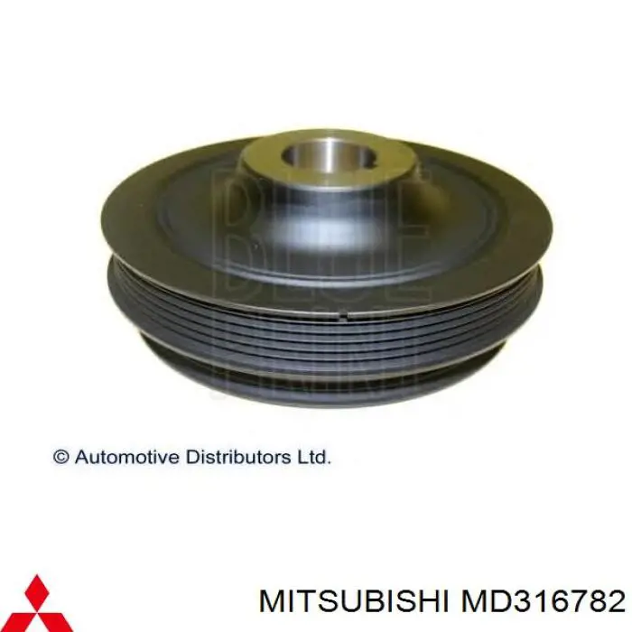 MD316782 Mitsubishi polia de cambota