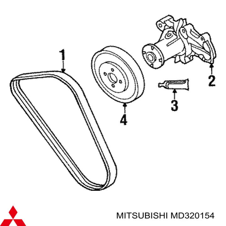  MD320154 Mitsubishi