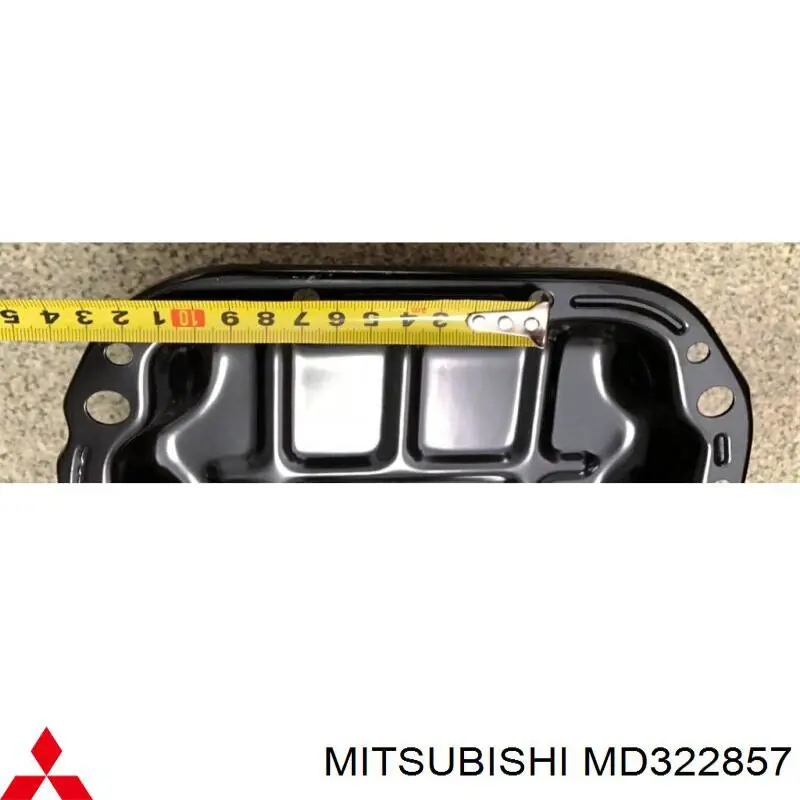 MD322857 Mitsubishi поддон масляный картера двигателя