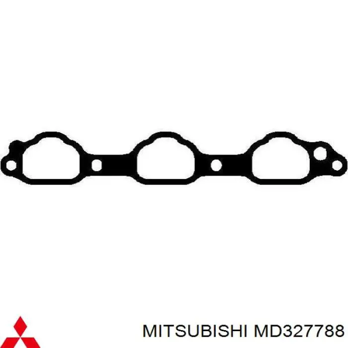 Прокладка впускного коллектора MD327788 Mitsubishi