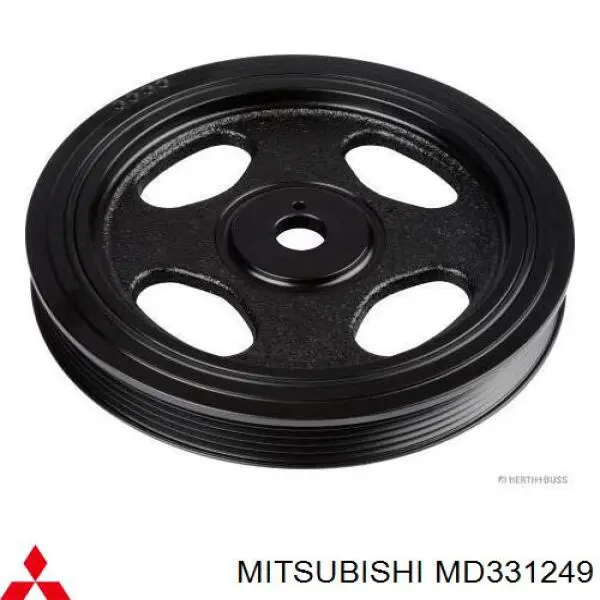 MD331249 Mitsubishi Шкив коленчатого вала