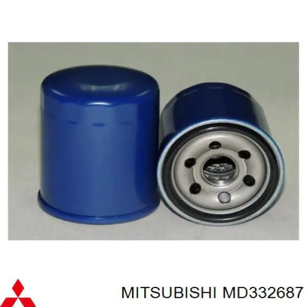 Масляный фильтр MD332687 Mitsubishi