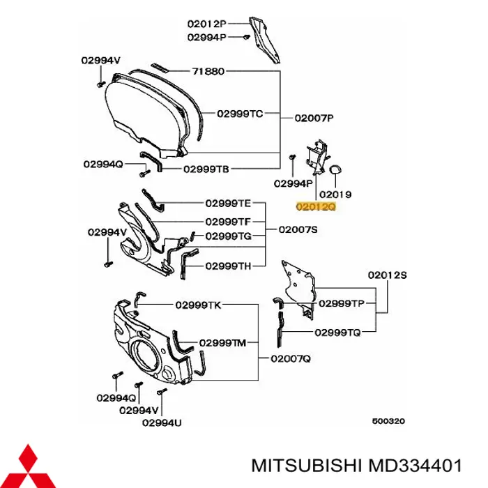  MD334401 Mitsubishi