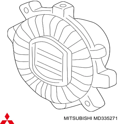 Купить MMD335271 Mitsubishi Муфта вентилятора охлаждения