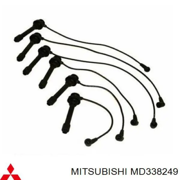 MD338249 Mitsubishi fios de alta voltagem, kit