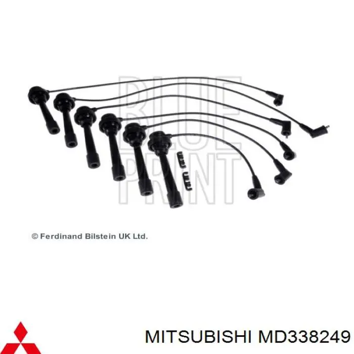 MD338249 Mitsubishi Fios de alta voltagem, kit