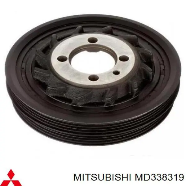 Шкив коленвала MD338319 Mitsubishi