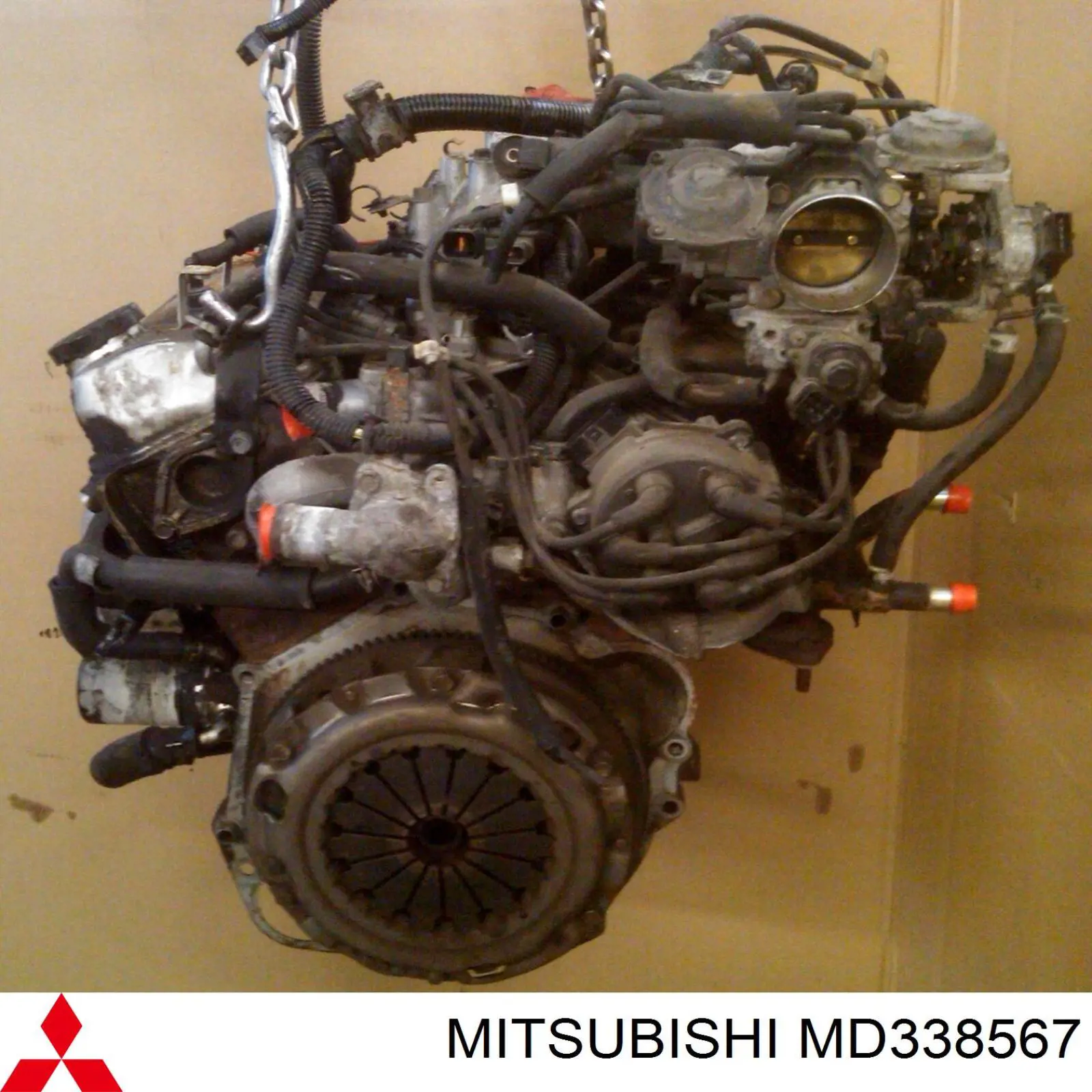 Блок цилиндров двигателя MITSUBISHI MD338567
