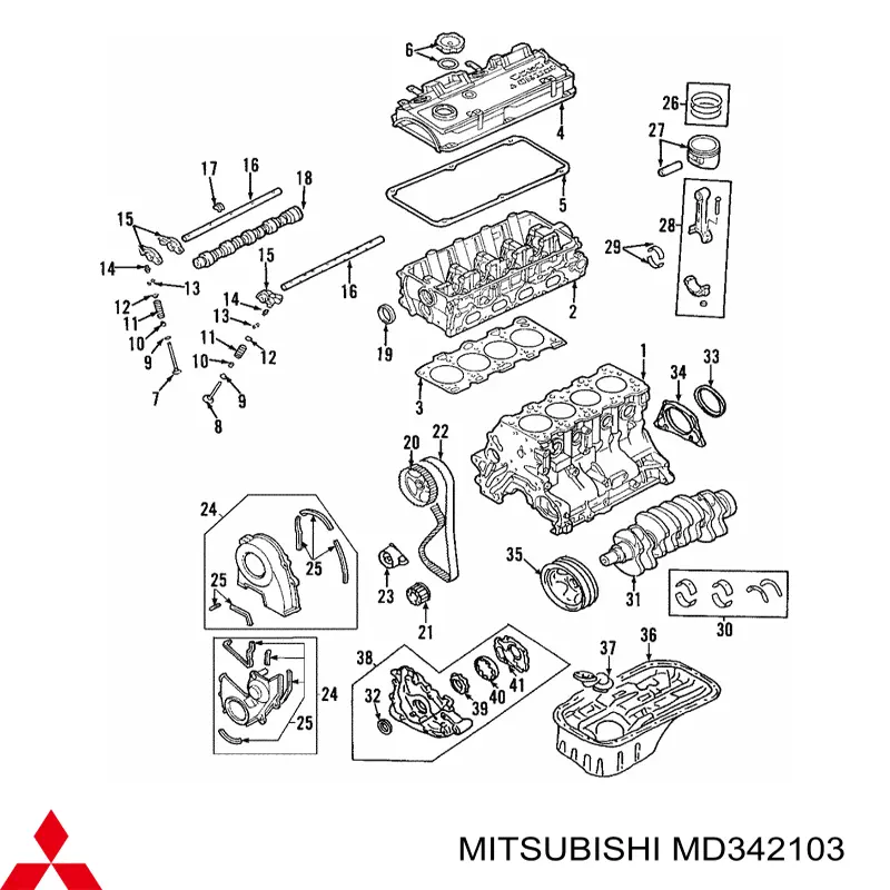 MD342103 Mitsubishi 