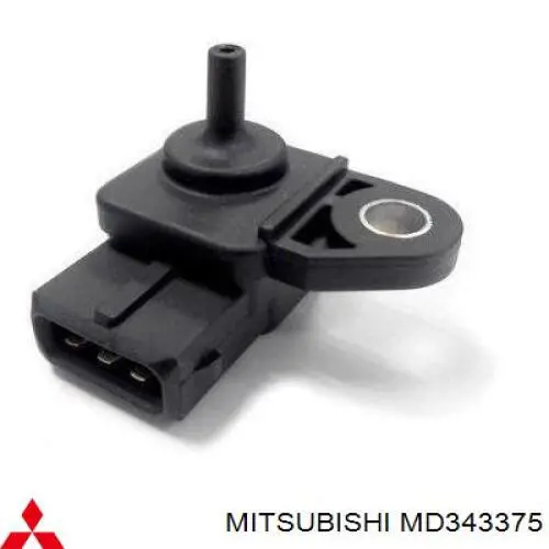 MD343375 Mitsubishi датчик давления во впускном коллекторе, map