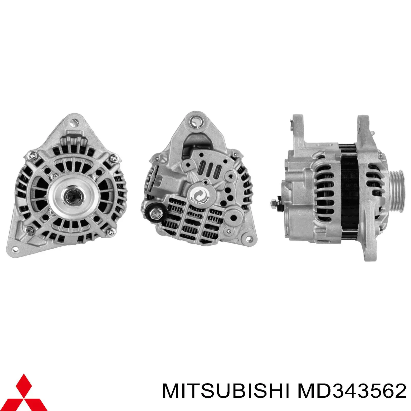 MD343562 Mitsubishi gerador