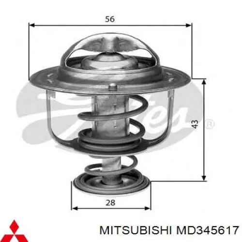 MD345617 Mitsubishi
