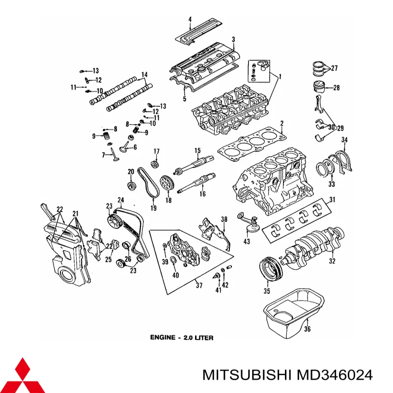 MD346024 Mitsubishi