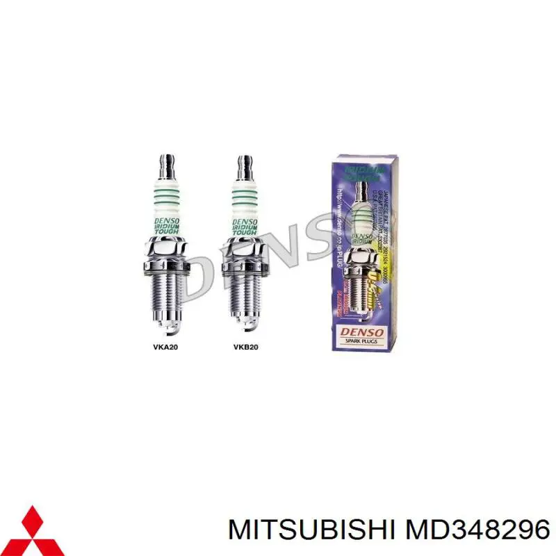 MD348296 Mitsubishi свечи