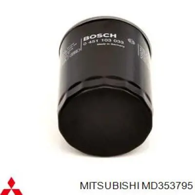 Filtro de aceite MD353795 Mitsubishi