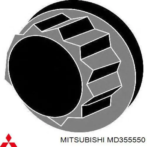 Болт головки блока цилиндров (ГБЦ) MITSUBISHI MD355550