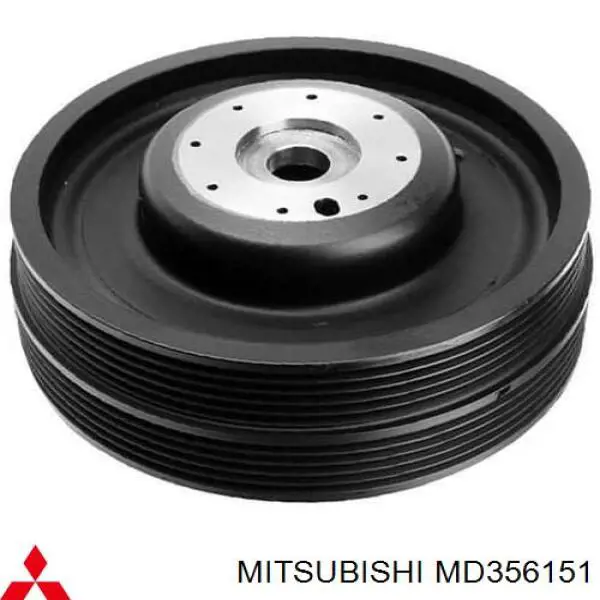 MD356151 Mitsubishi шкив коленвала