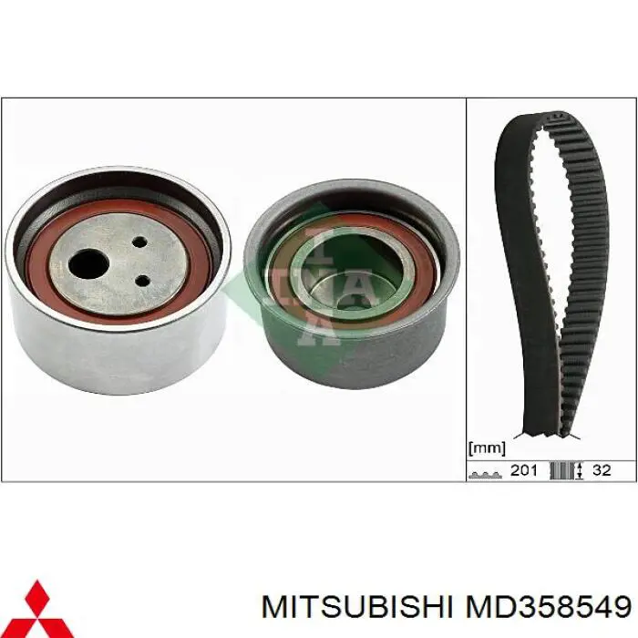 MD358549 Mitsubishi ремень грм