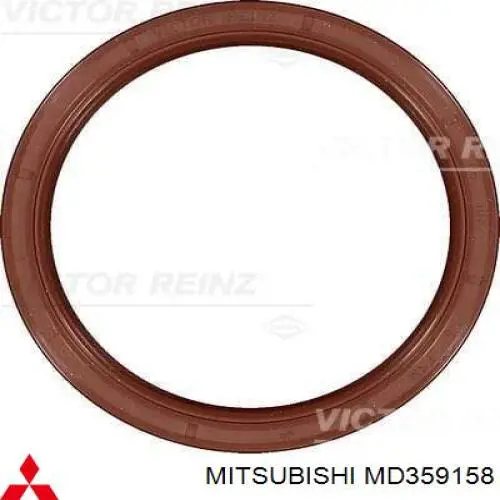 Compre MD359158 Mitsubishi Vedação traseira de cambota de motor