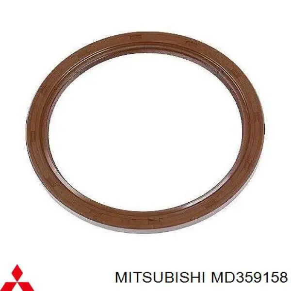 Vedação traseira de cambota de motor MD359158 Mitsubishi