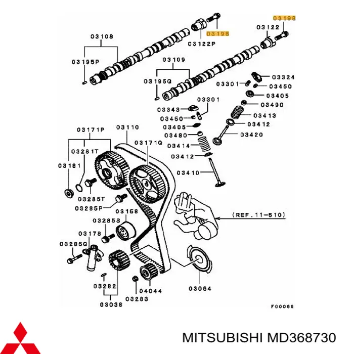 MD368730 Mitsubishi 