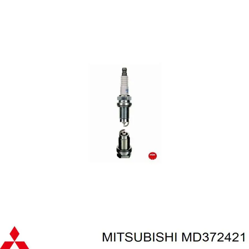 MD372421 Mitsubishi свеча
