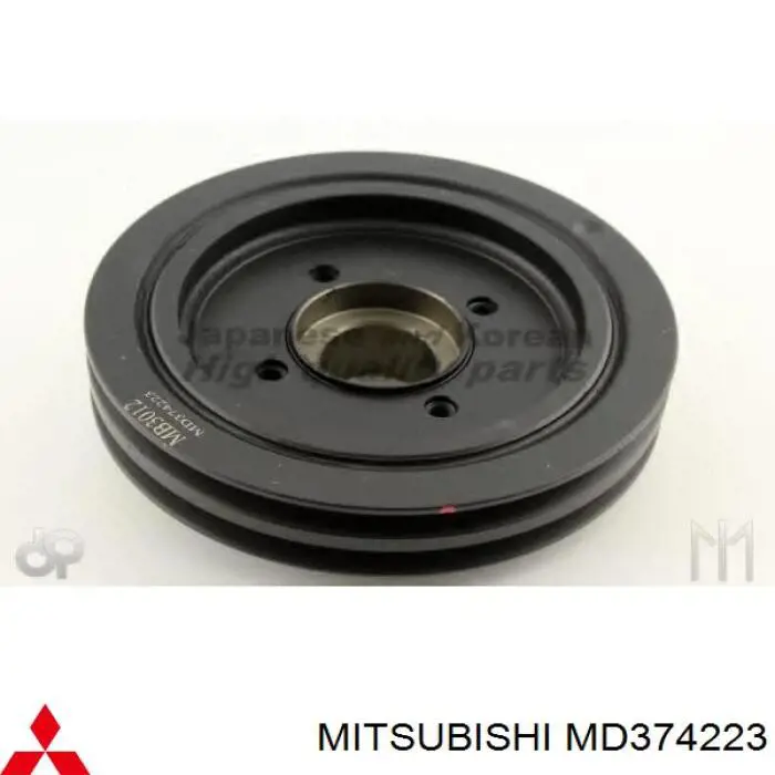 MD374223 Mitsubishi шкив коленвала