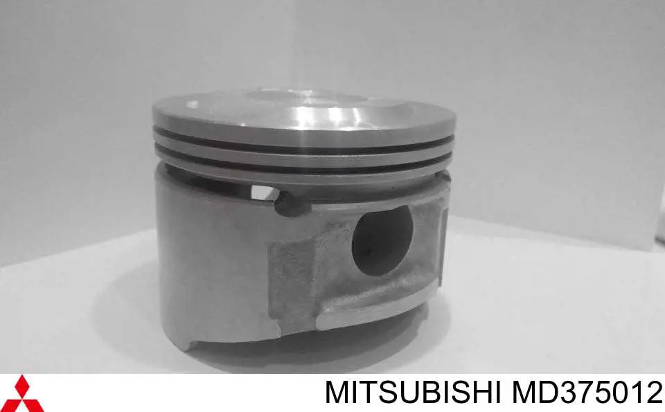 Поршень в комплекте на 1 цилиндр, 1-й ремонт (+0,25) на Mitsubishi Lancer IX 